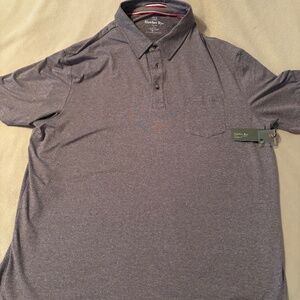 Hawker Rye XXL Tall Performance Polo Shirt Light Purple NWT